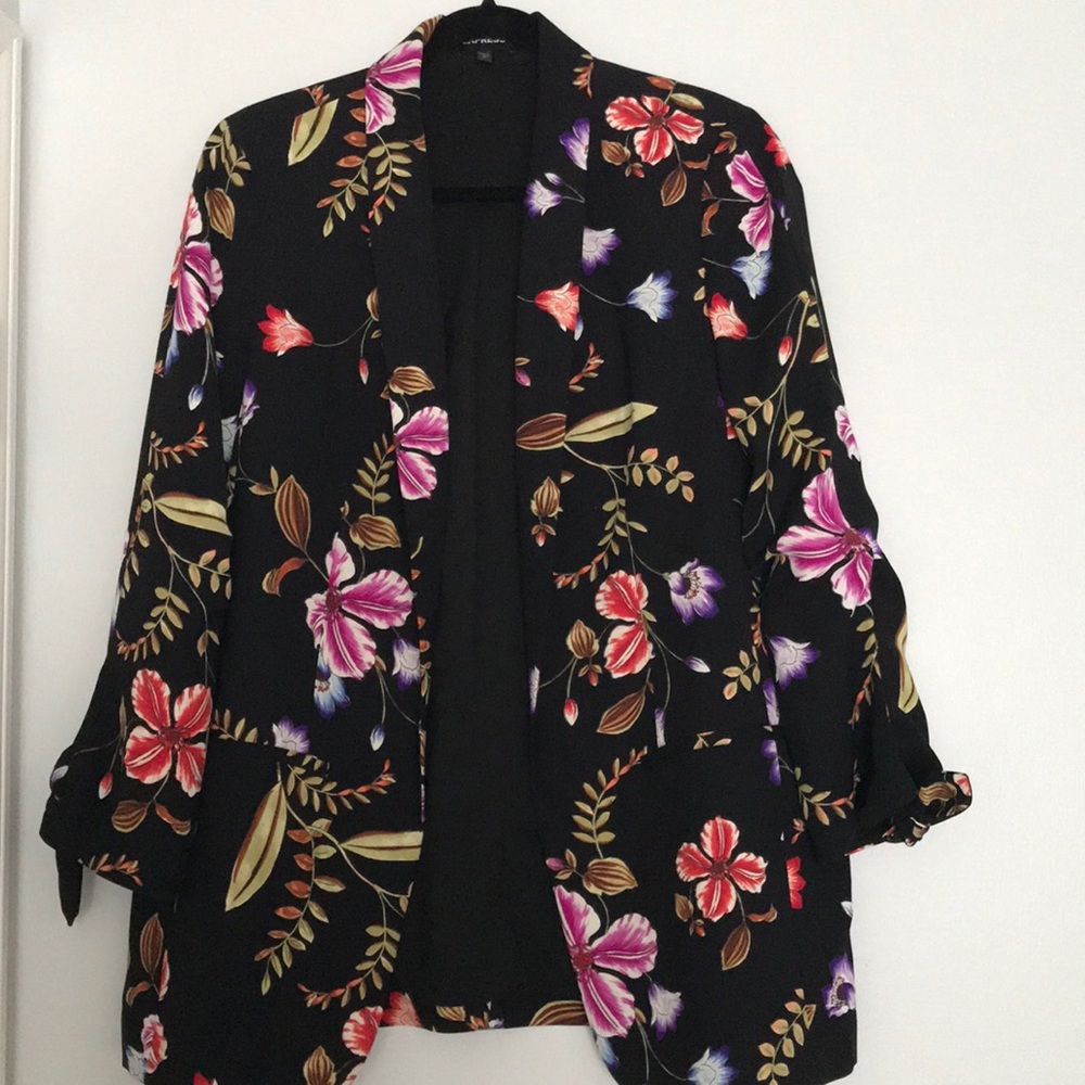 Floral Blazer